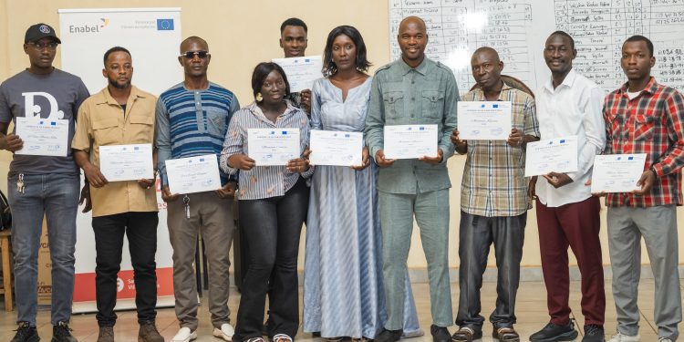ERAM COYAH :  CEREMONIE DE REMISE DES ATTESTATIONS DE FORMATION AUX PME FORMEES PAR CIFADEL